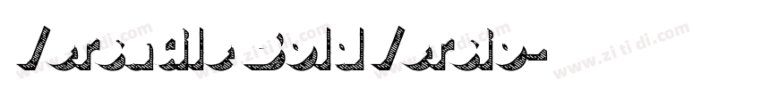 Versatile BoldVersio字体转换 Versatile BoldVersio字体转换
